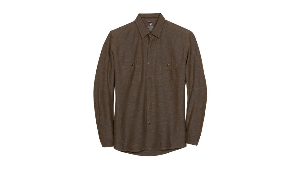Kuhl Reklaimr Long Sleeve Shirt - Men's-Walnut-Large