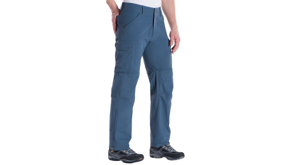 Kuhl Renegade Convertible Pant - Men's-Pirate Blue-30 Waist-Regular Inseam