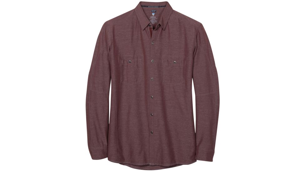 Kuhl Renegade Long-Sleeve Shirt - Men's-Brick-Large