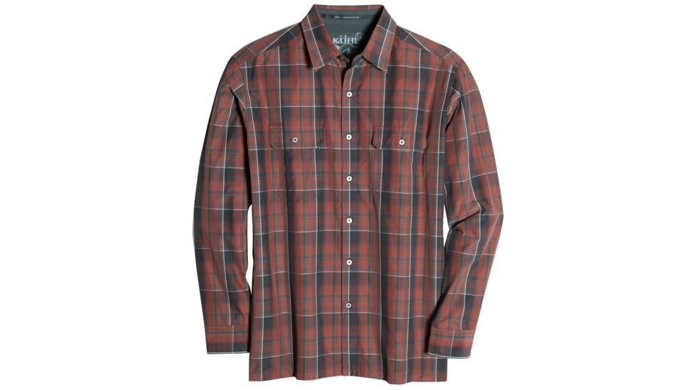 Kuhl Response Long Sleeve Shirt - Men's-Sundried Tomato-X-Large