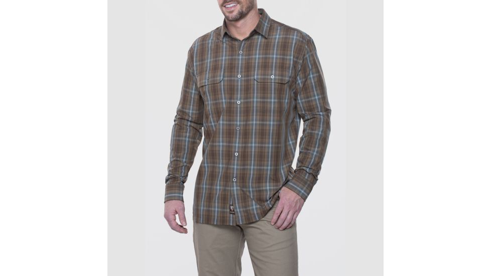 Kuhl Response Long Sleeve Shirt - Mens-Castor-X-Large