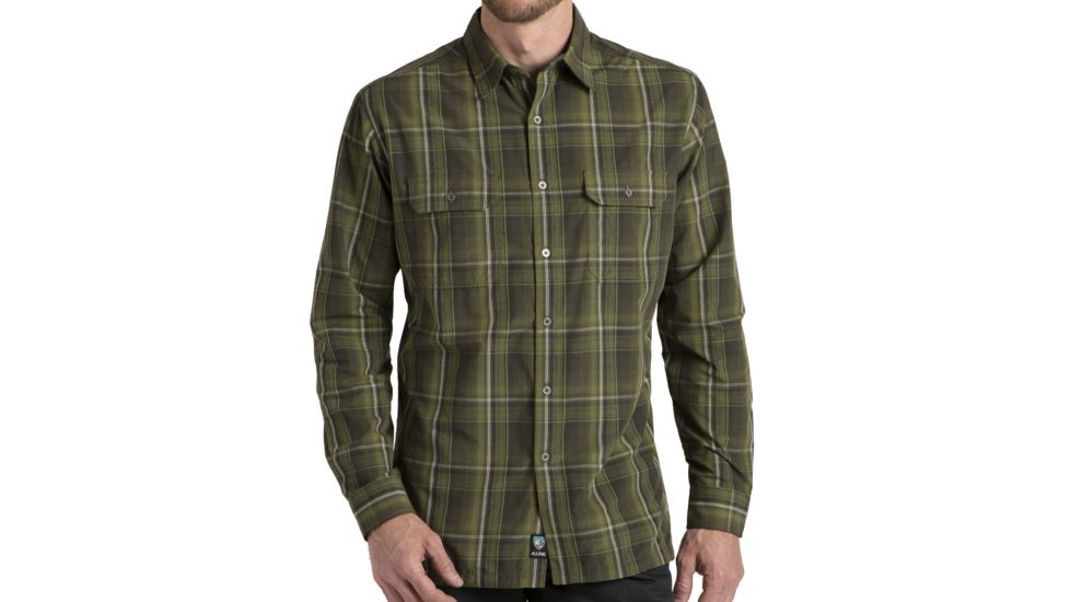 Kuhl Response Long Sleeve Shirt - Mens-Forest-Medium