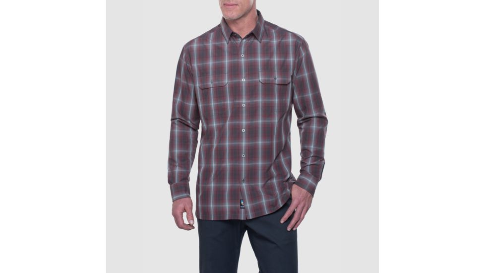 Kuhl Response Long Sleeve Shirt - Mens-Iron Oxide-Large