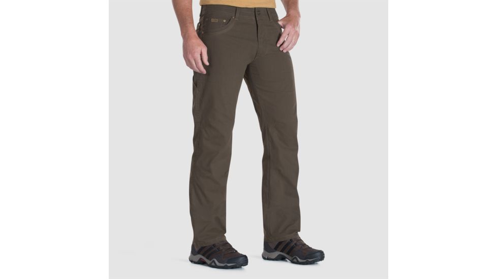 Kuhl Revolvr Pant - Mens-Sequoia-Short Inseam-30 Waist