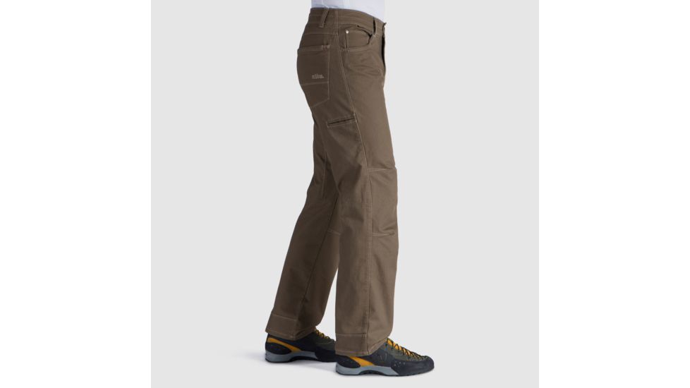 Kuhl Rydr Pant - Mens-Dark Khaki-Extra Long Inseam-34 Waist