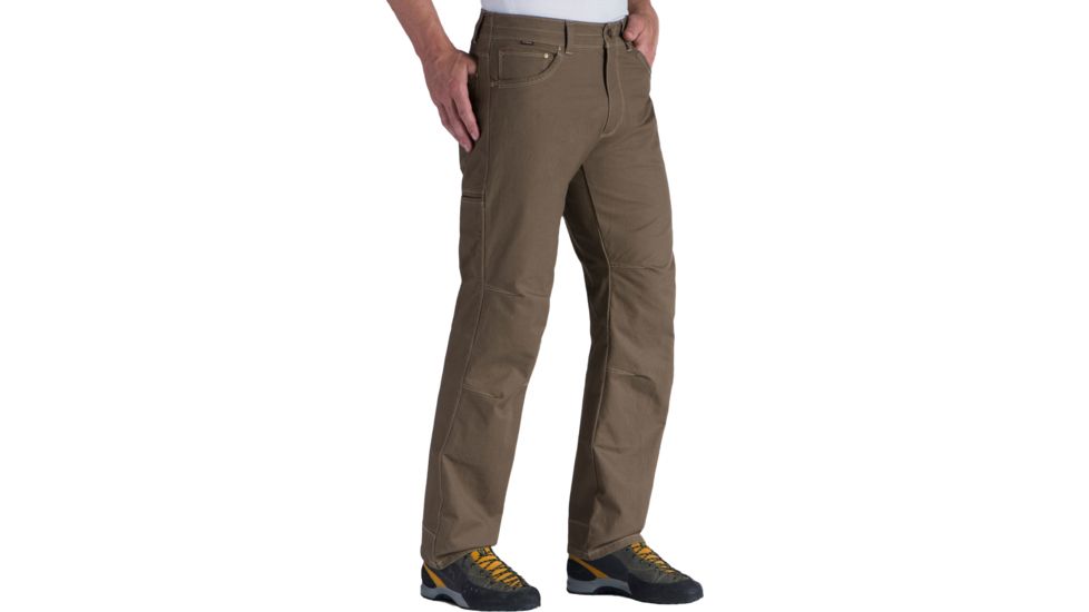 Kuhl Rydr Pant - Mens-Dark Khaki-Extra Long Inseam-34 Waist