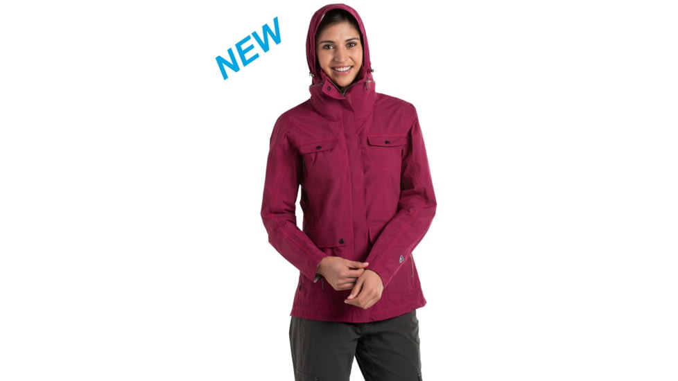 Kuhl Saboteura Jacket-Women's-Vino-Small