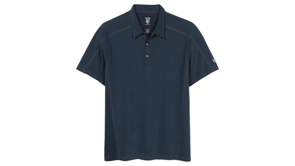 Kuhl Skor Short Sleeve Polo Shirt - Men's-Deep River Blue-Medium