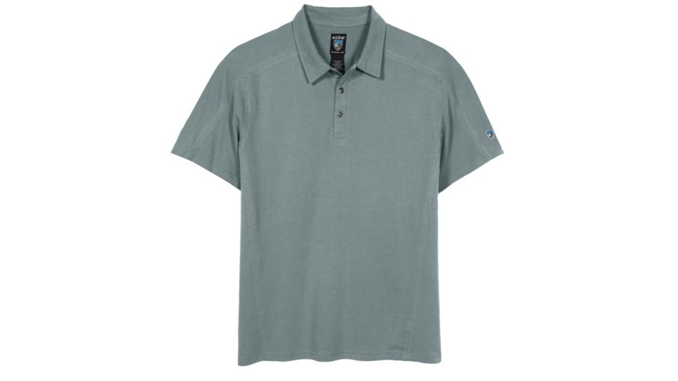 Kuhl Skor Short Sleeve Polo Shirt - Men's-Desert Sage-Large