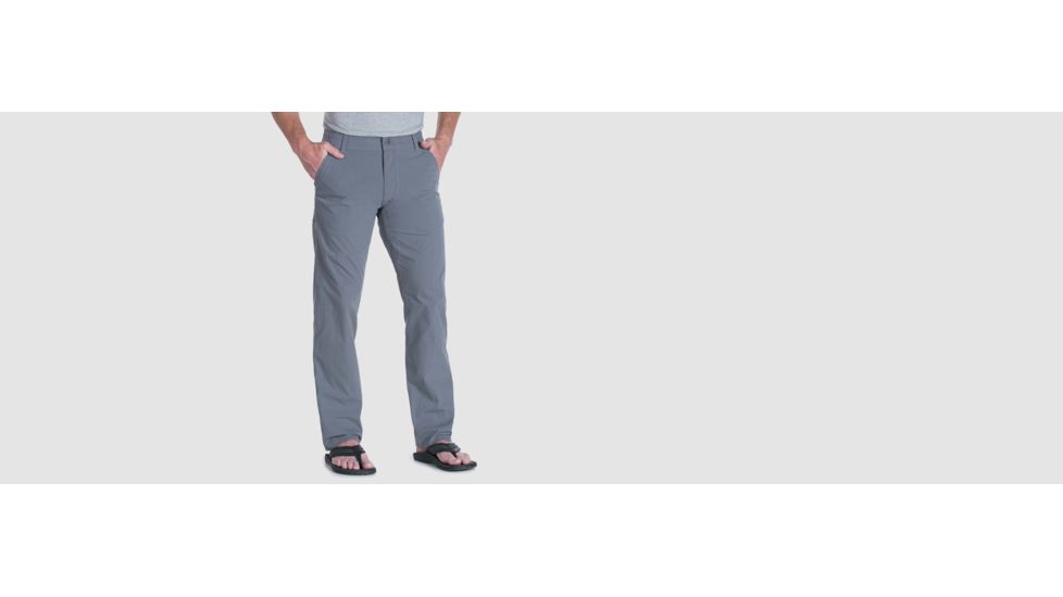 Kuhl Slax Pant - Mens-Smoke-Short Inseam-30 Waist