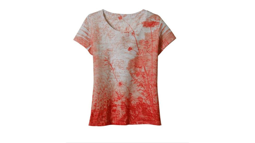 Kuhl Solstice Short Sleeve Shirt - Women's-Coral-X-Small