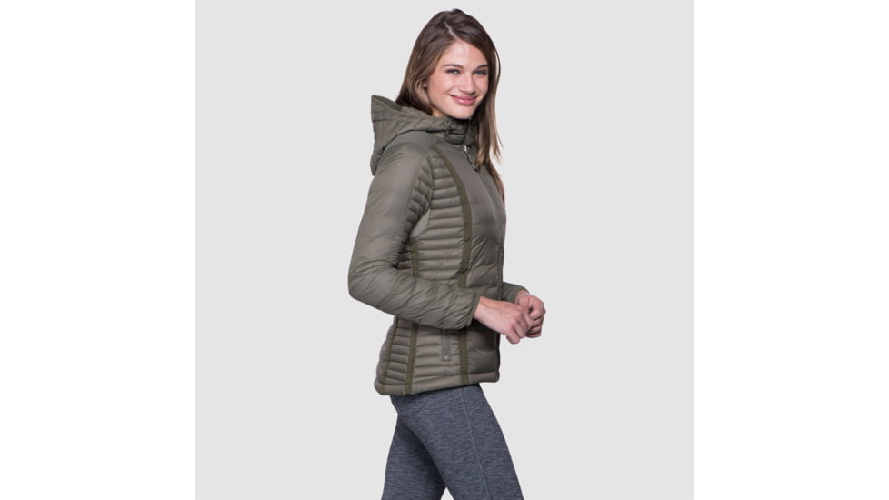 Kuhl Spyfire Hoody - Women's, Olive, Large, 427136