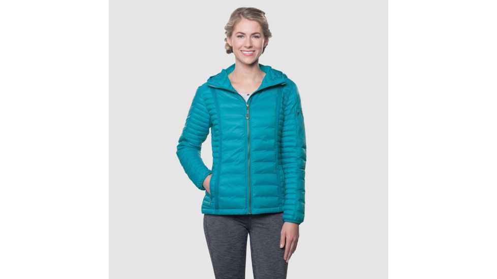 Kuhl Spyfire Hoody - Women's, Peacock, X-Small, 427147
