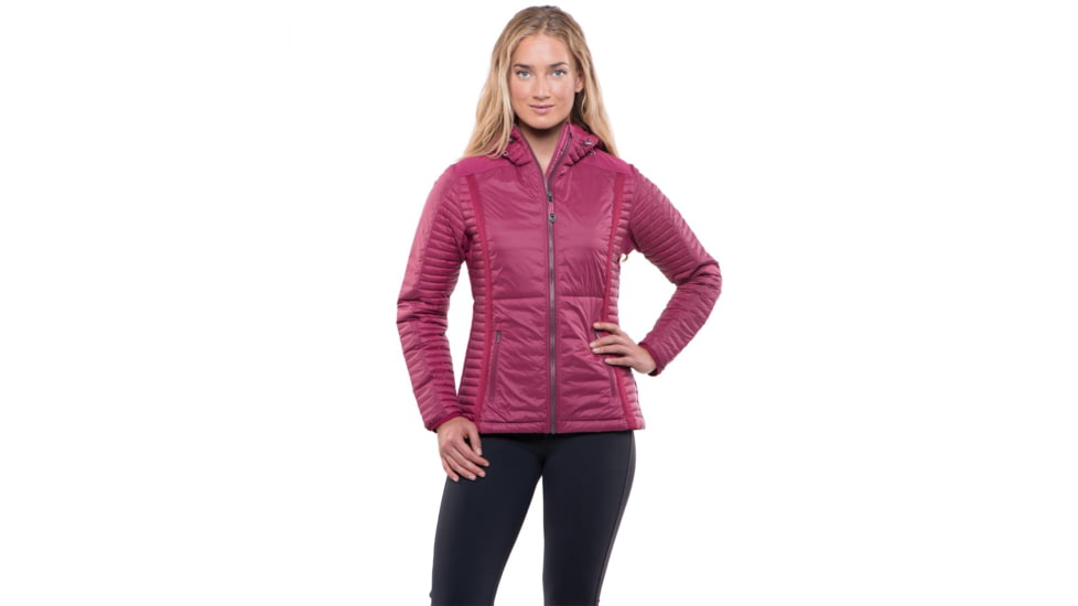 Kuhl Spyfire Hoody-Women's-Sangria-Small