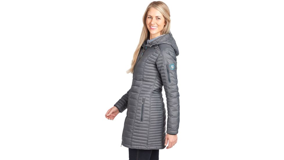 Kuhl Spyfire Parka - Womens, Carbon, Extra Small, 2140-CA-XS
