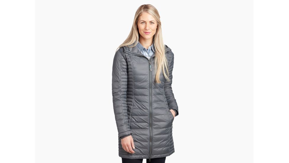 Kuhl Spyfire Parka - Womens, Carbon, Extra Small, 2140-CA-XS