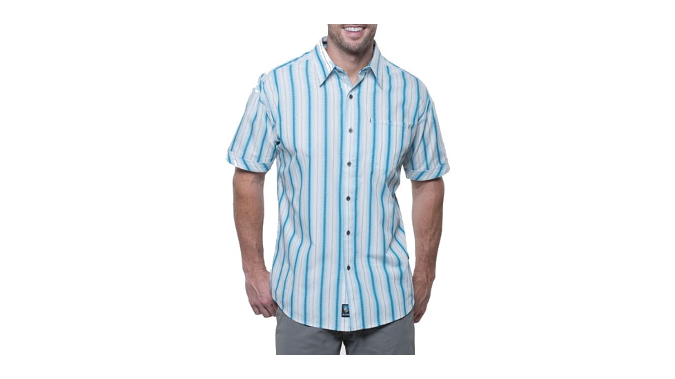 Kuhl The Bohemian Short Sleeve Shirt - Men's-Glacier-X-Large