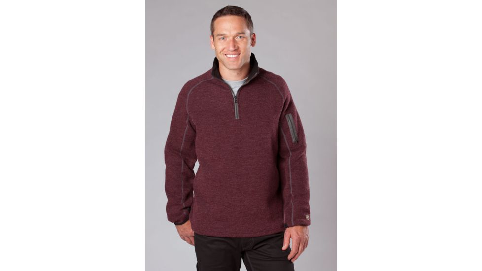 Kuhl Thor 1/4 Zip Jacket - Men's-Brick-Large