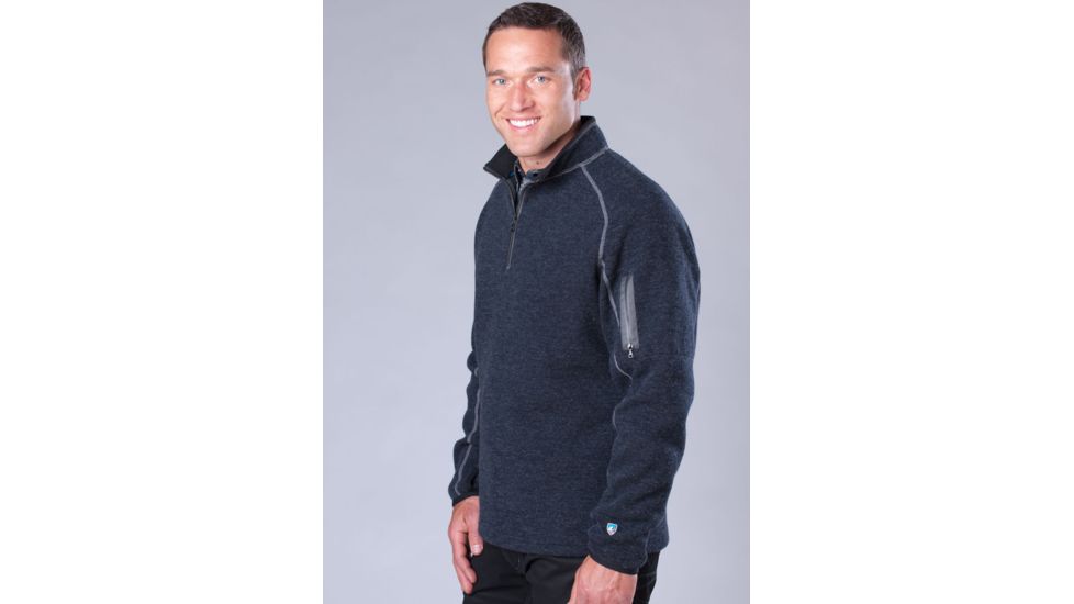 Kuhl Thor 1/4 Zip Jacket - Men's-Navy-Small