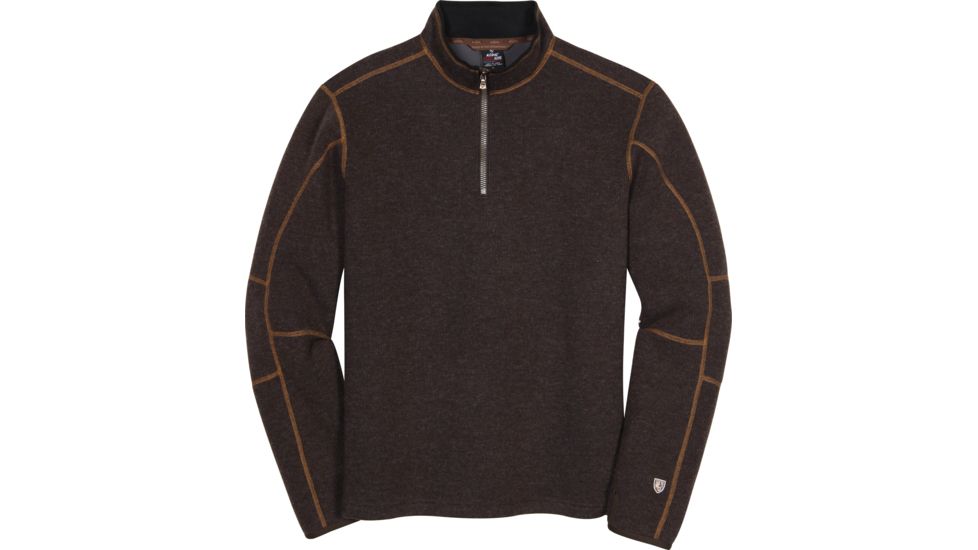 Kuhl Thor 1/4 Zip Jacket - Mens-Espresso-Medium