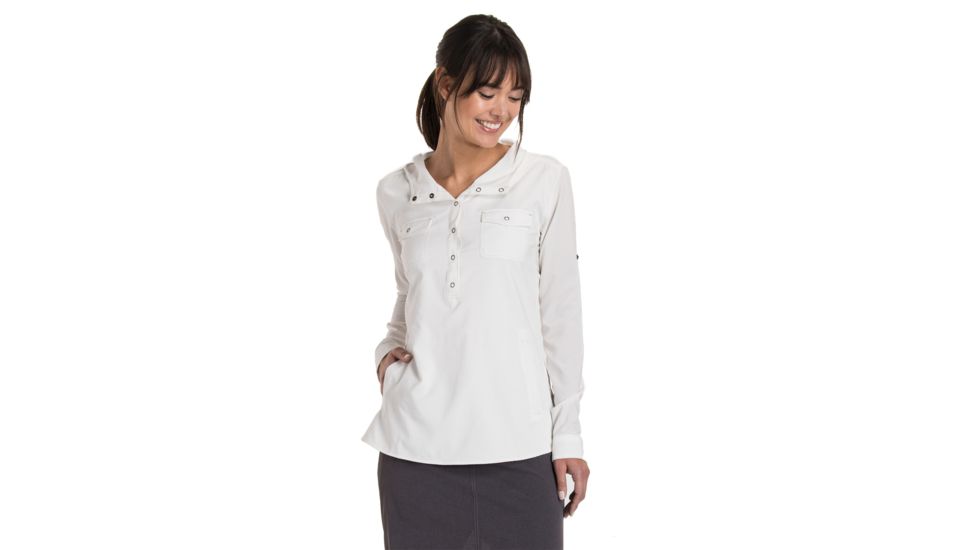 Kuhl Womens Costa Hoody, White, S, 8319WHITES