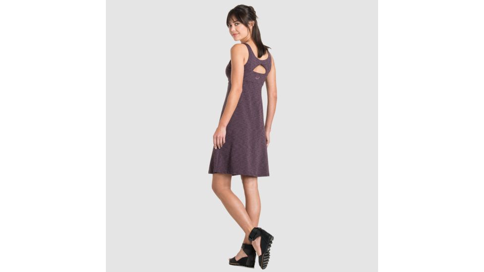 Kuhl Womens Mova Aktiv Dress, Lunar Dust Heather, L, 4204LUNAR DUSTL