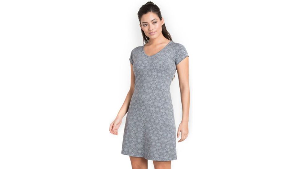 Kuhl Womens Oriana Dress, Slate, L, 4260SLATEL