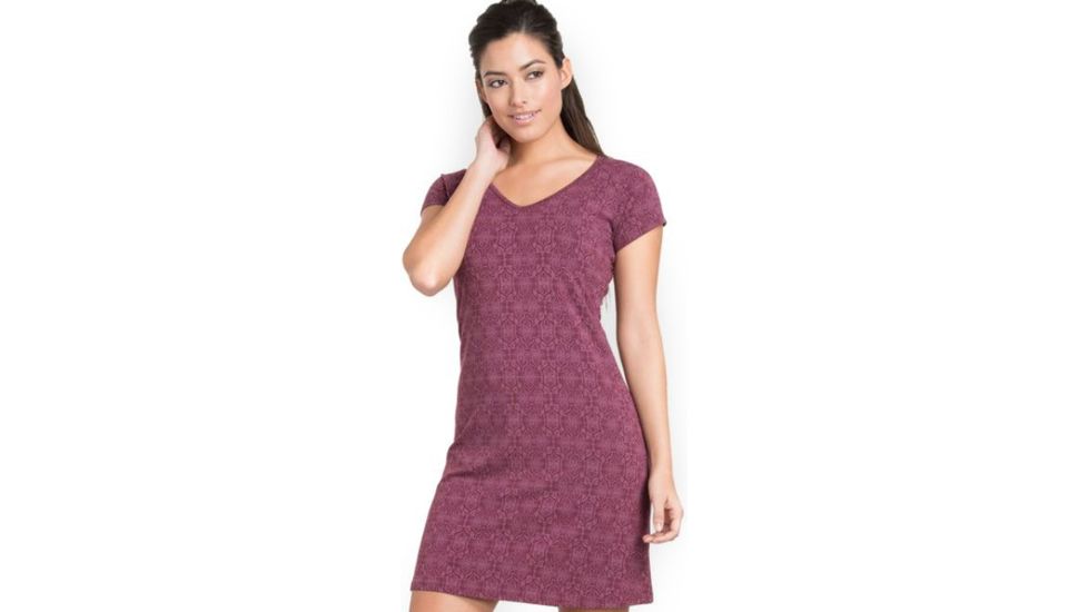 Kuhl Womens Oriana Dress, Wild Rose, S, 4260WILD ROSES