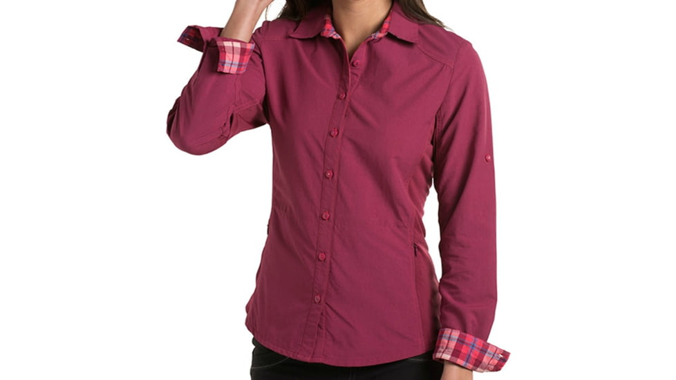 Kuhl Wunderer LS Shirt - Women's-Vino-Large