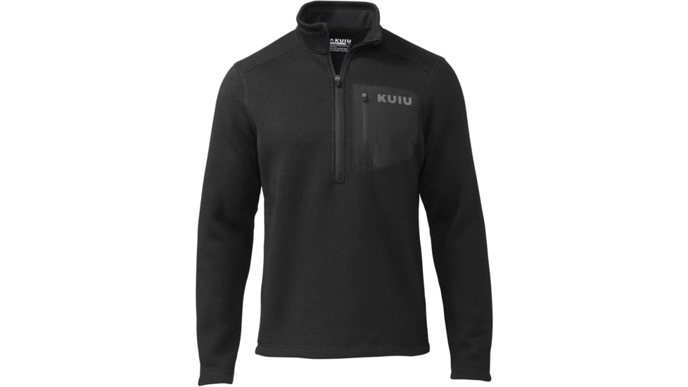 Kuiu Base Camp Pullover Sweater - Mens, Black, 3XL, 14016-BL-3XL-X