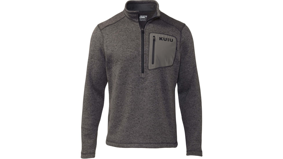 Kuiu Base Camp Pullover Sweater - Mens, Charcoal, 3XL, 14016-CH-3XL