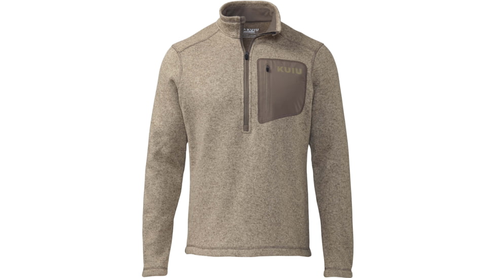 Kuiu Base Camp Pullover Sweater - Mens, Khaki, 3XL, 14016-KH-3XL