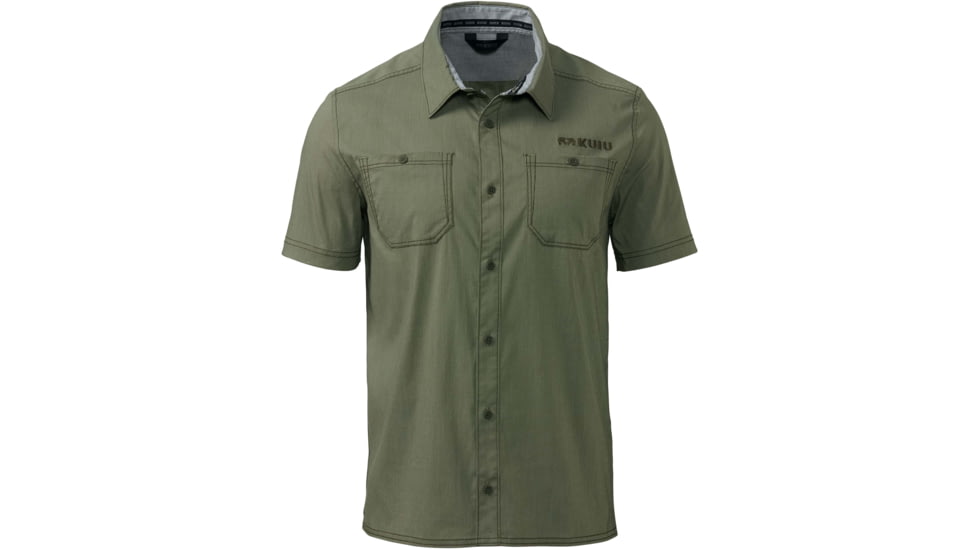 Kuiu Basin Shirt - Mens, Heathered Olive, 3XL, 98089-OL-3XL