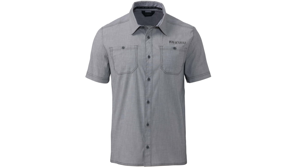Kuiu Basin Shirt - Mens, Heathered Stone, 3XL, 98089-SN-3XL