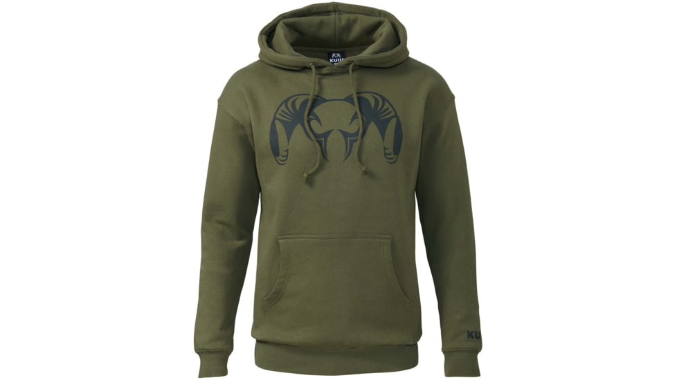 Kuiu Big Ram Hoodies - Mens, Army, 3XL, 14178-AY-3XL