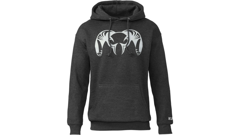 Kuiu Big Ram Hoodies - Mens, Charcoal, 3XL, 14178-CH-3XL