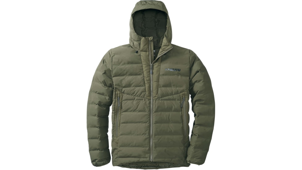 Kuiu Elements Hooded Hunting Jacket - Mens, Olive, XXL, 40032-OL-XXL