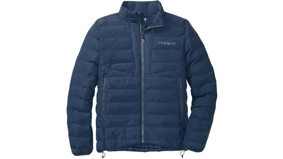 Kuiu Elements Hunting Jacket - Mens, Steel Blue, L, 40036-SB-L