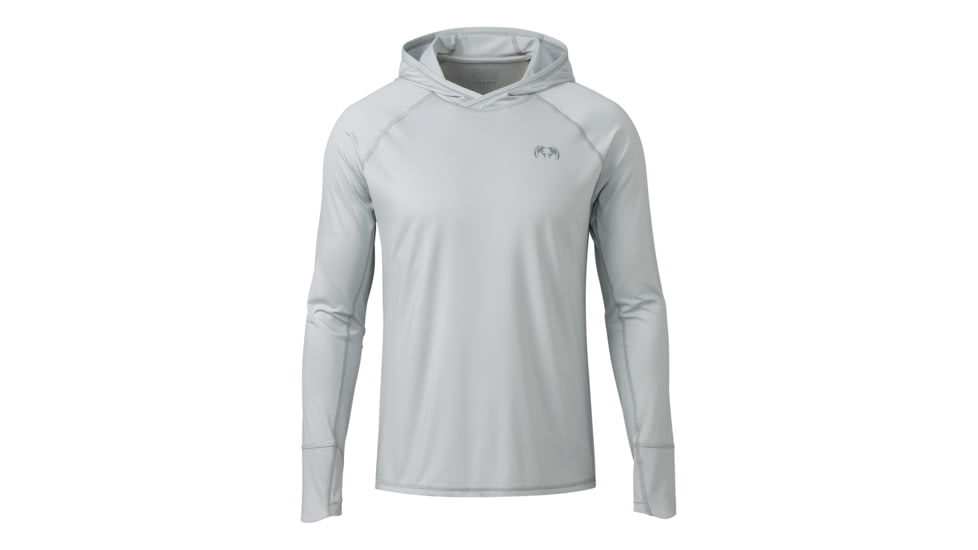 KUIU Gila Long Sleeves Hunting Hoodie in Lunar Size 4XL 32F4FE92, Lunar, 4XL, Adult, Male, 8171562369182