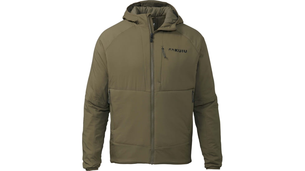 Kuiu Kenai Hooded Hunting Jacket - Mens, Ash, XXL, 50038-AS-XXL