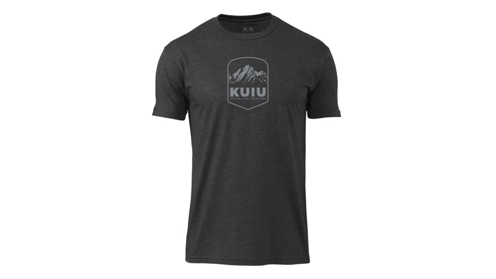 Kuiu KUIU Mountain Shield T-Shirt in Charcoal Size 3XL, Charcoal, 3XL, Cotton, Adult, Male, 8161613250718