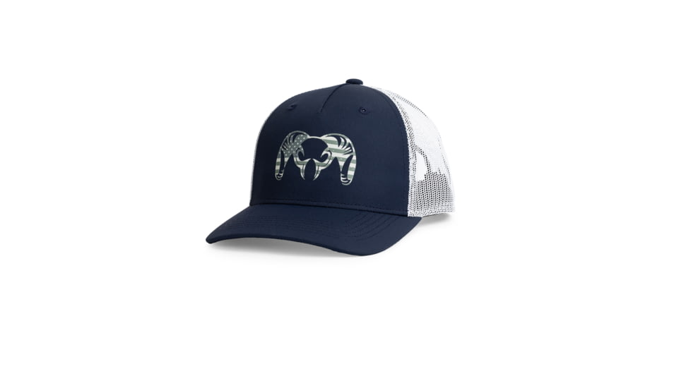 Kuiu KUIU Patriotic Ram Hat in Navy, Navy, One Size, Adult, Unisex, 8192628293790