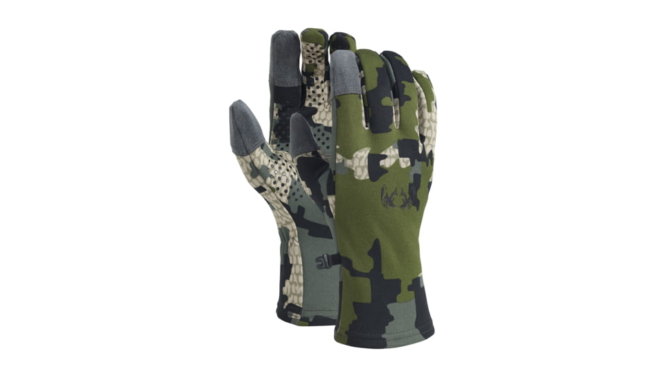 Kuiu KUIU StrongFleece 290 Glove in Verde Size 2XL, Verde, 2XL, Adult, 8233275359390