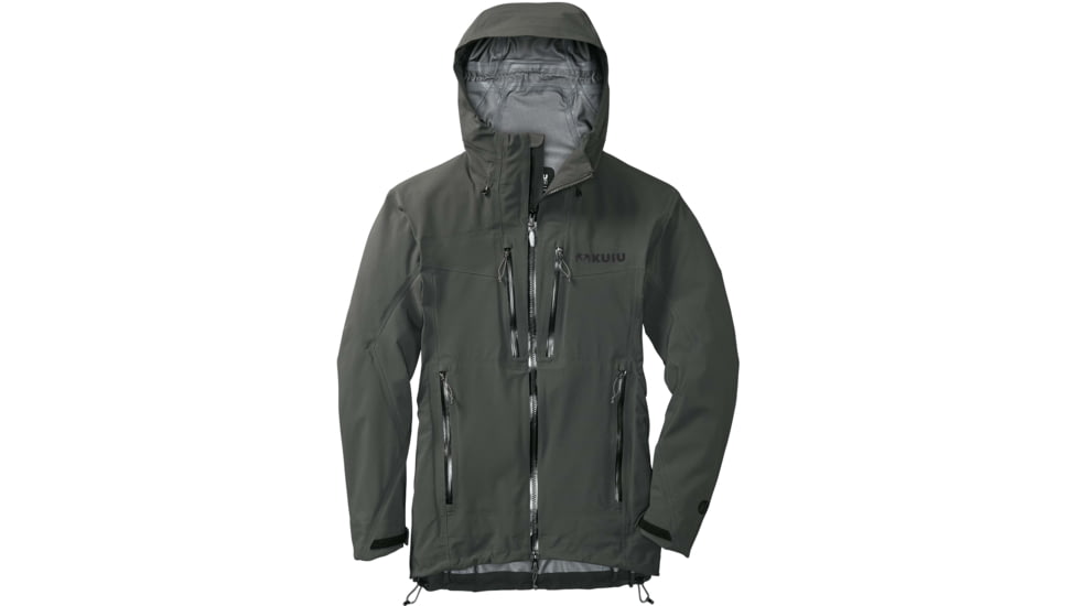 Kuiu Kutana Storm Shell Hunting Jacket - Mens, Gunmetal, XXL, 40016-GM-XXL