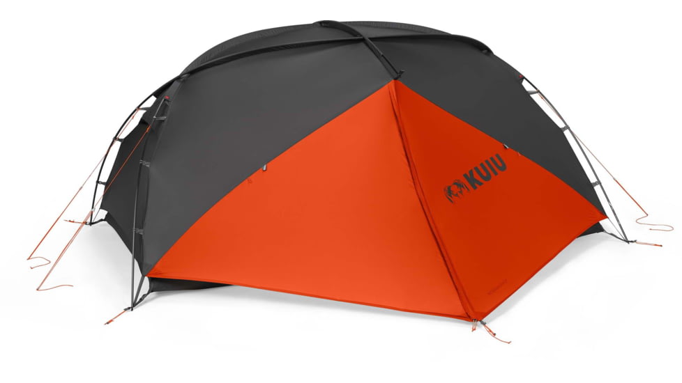 Kuiu Mountain Star 2-Person Tent, Gunmetal Orange, 12002-OR-2A
