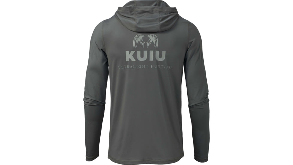 Kuiu Outlet UL Back Graphic AP Tech Hunting Hoodies - Mens, Stone, 3XL, 98120-SN-3XL