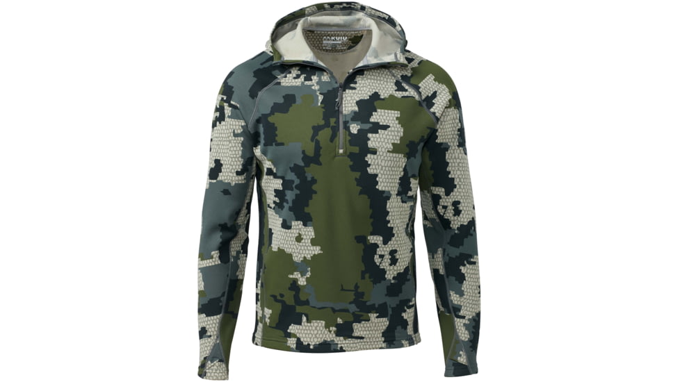 Kuiu Peloton 200 Hunting Shirt Hunting Hoodie - Mens, Camo, L, 20023-V2-L