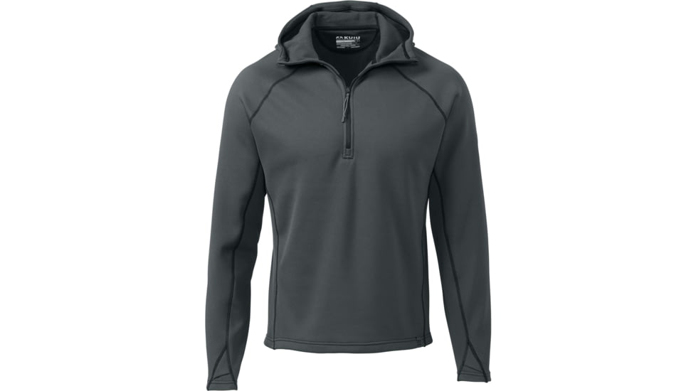 Kuiu Peloton 200 Hunting Shirt Hunting Hoodie - Mens, Gunmetal, L, 20023-GM-L