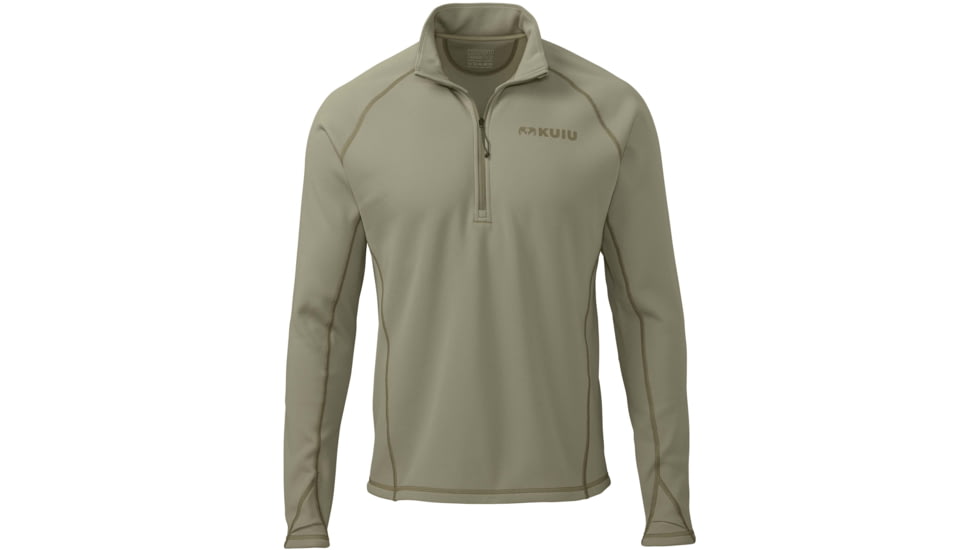 Kuiu Peloton 200 Zip Hunting Shirt - Mens, Bone, 3XL, 20024-BN-3XL