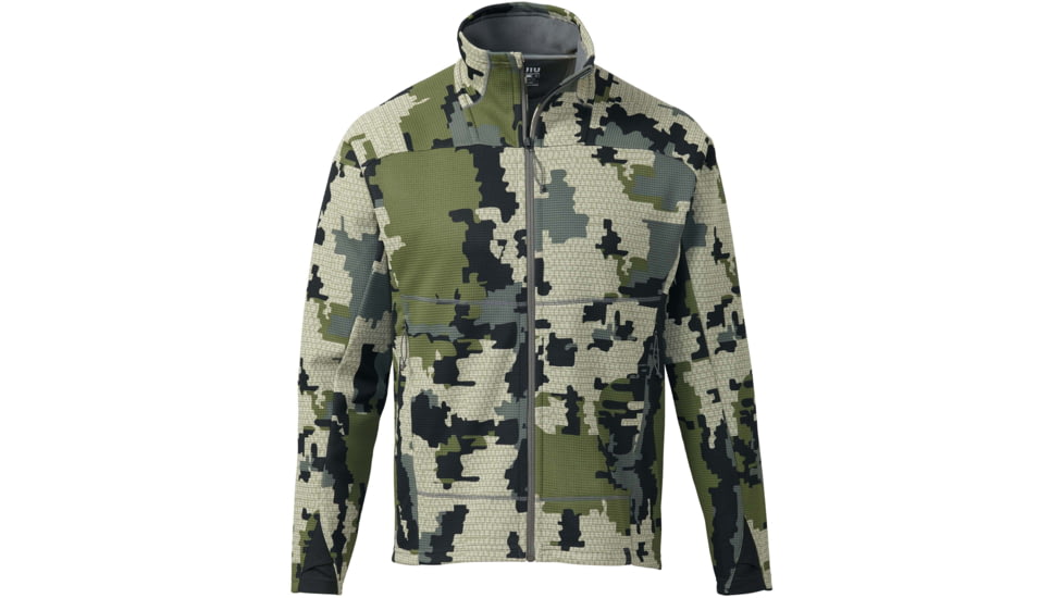 Kuiu Peloton 240 Full Zip Shirt - Mens, Camo, L, 20022-V2-L